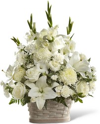 The FTD Peaceful Passage Arrangement From Rogue River Florist, Grant's Pass Flower Delivery